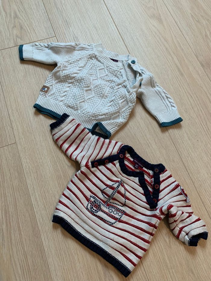 Lot de deux pulls Sergent Major 6 mois