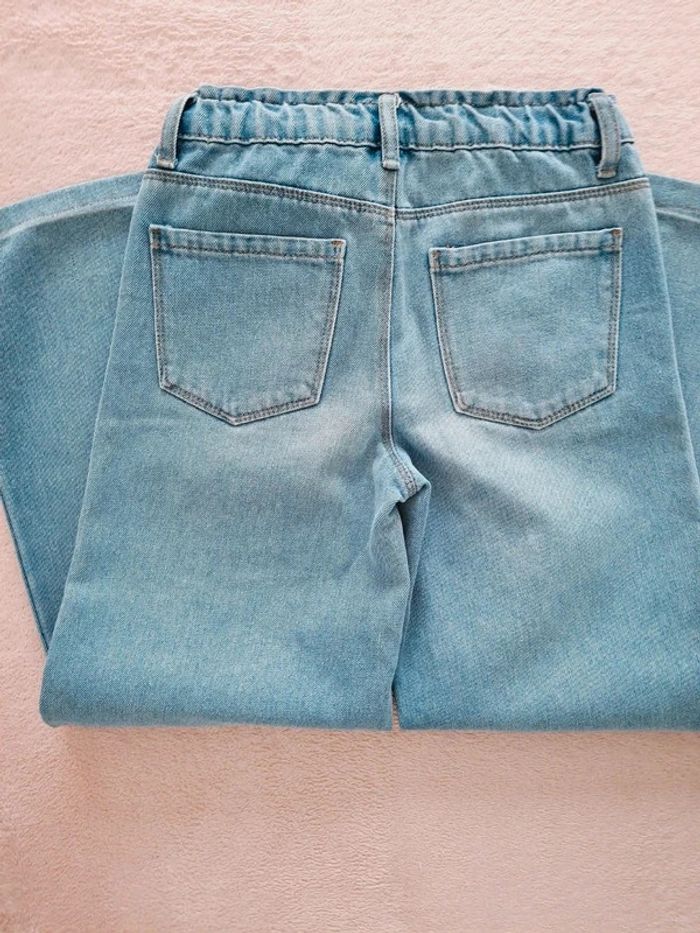 Jean wide leg Only 9 ans bleu clair avec empiècements Sanrio My Melody - photo numéro 5