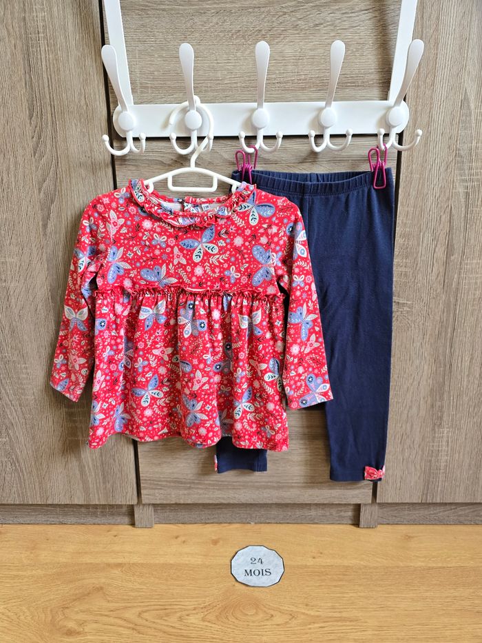 Vêtement Bébé Fille - Ensemble - 23 mois