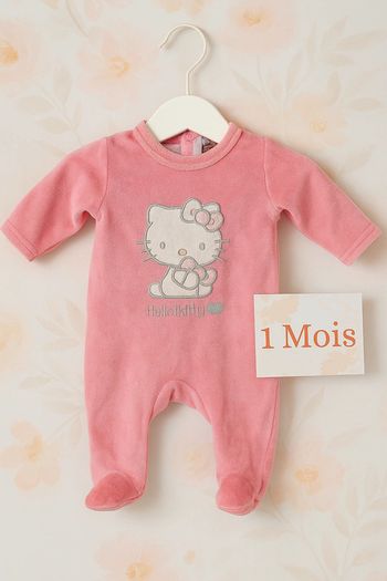Pyjama 1 mois Hello Kitty