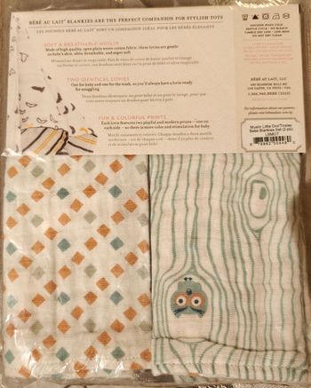 4 essuies Tétra pour bébé