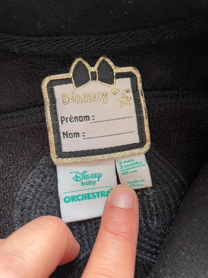 Veste Minnie bébé fille 3 mois Orchestra - photo numéro 3