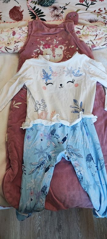Lot gigoteuse + pyjama Petit Beguin