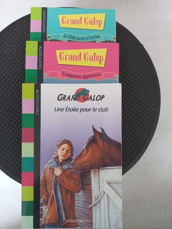 livre grand galop lot de 3