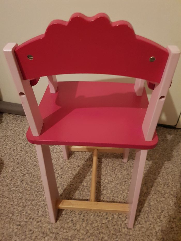 Chaise haute / Lit /Transat pour poupées - photo numéro 2