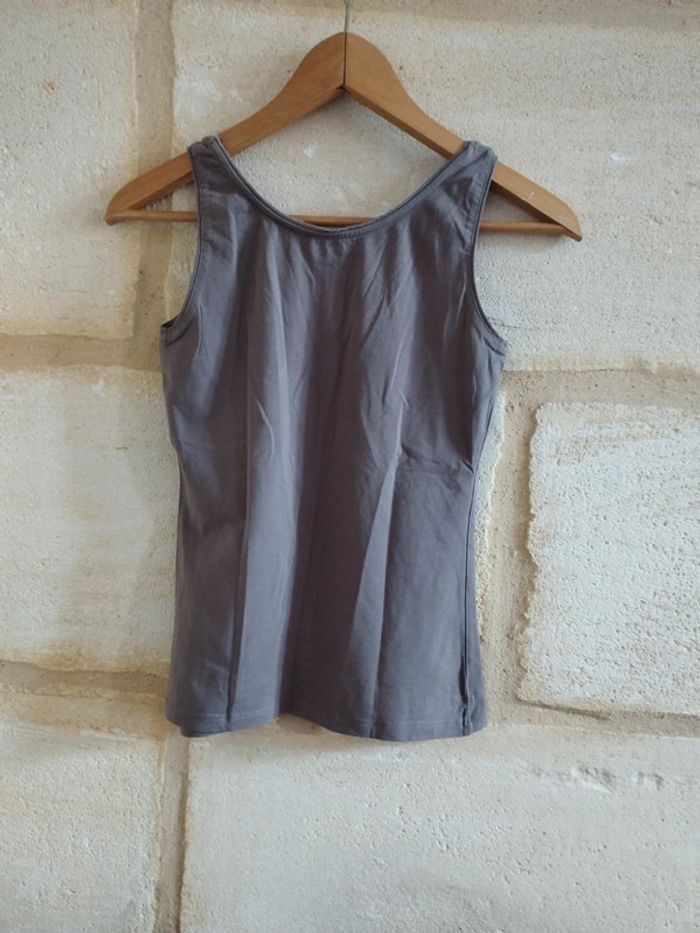 Débardeur Etam couleur taupe - photo numéro 3