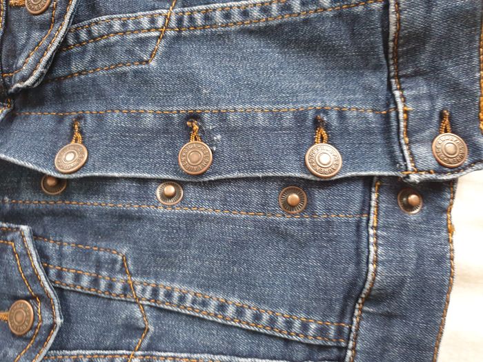 Veste en jean denim brut - T2A - Polo Ralph Lauren - photo numéro 5