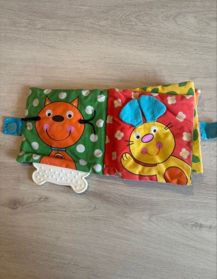 Livre d’éveil en tissus / animaux / Galt - photo numéro 3