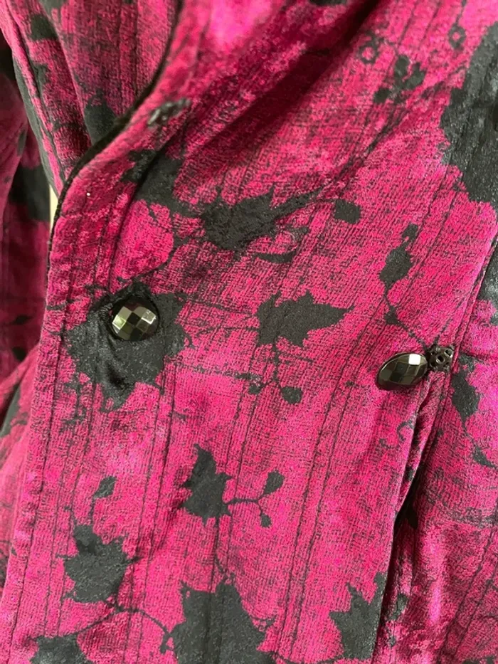 Veste Emanuel Ungaro 38 fuschia - photo numéro 3