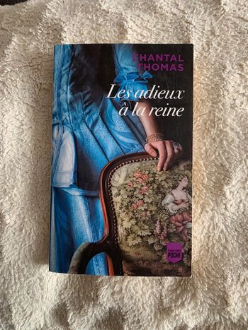 Livre les adieux de la reine Chantal Thomas