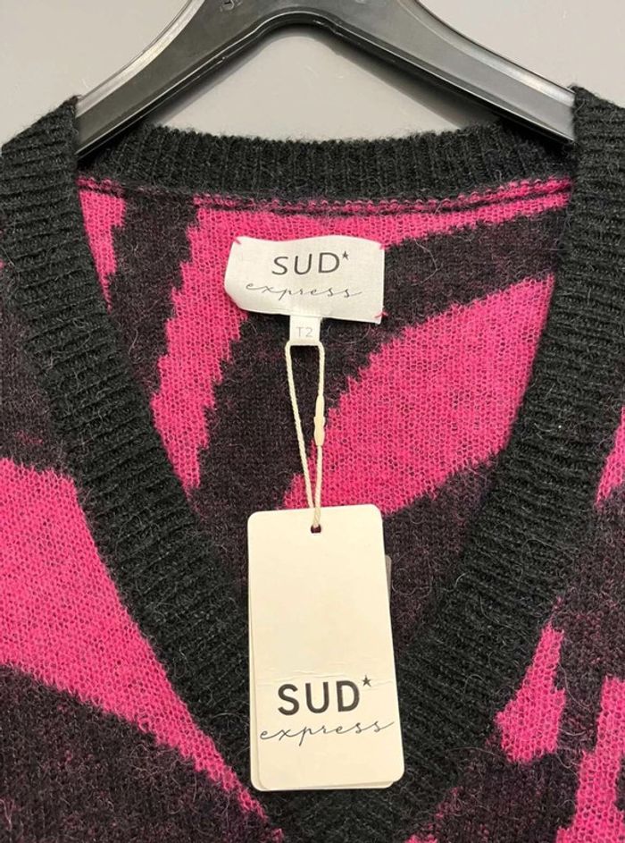 Pull Sud Express femme Manel ample 2 neuf - photo numéro 3