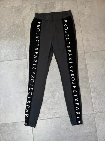 Legging de sport Project X Paris femme noir et gris taille S super état
