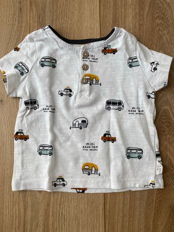 T-shirt voiture 3 mois