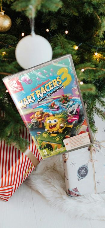 Jeu Nintendo switch Kart racers 3 Bob l'eponge neuf sous emballage