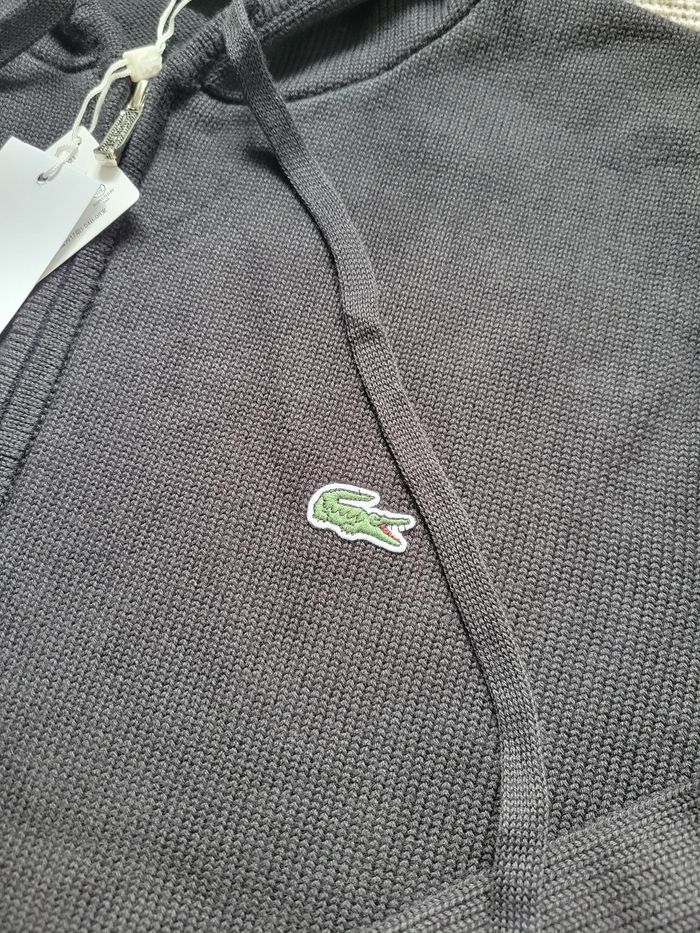 Gilet Lacoste Noir - photo numéro 2