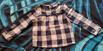 Blouse à carreaux Lili Marelle 4 ans