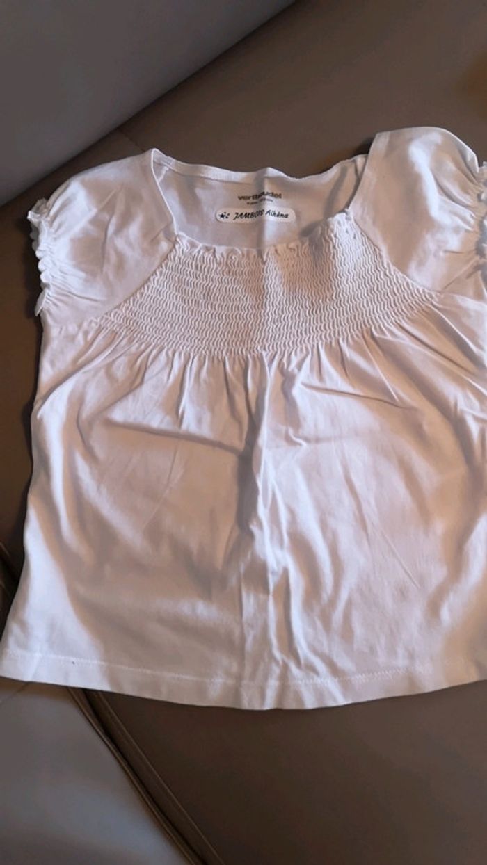 Lot 2 t-shirts manches courtes coton - photo numéro 3