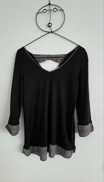 Haut noir et prince de galle