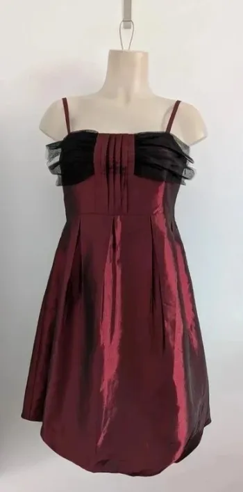 Robe satinée cocktail - Morgan - taille 40