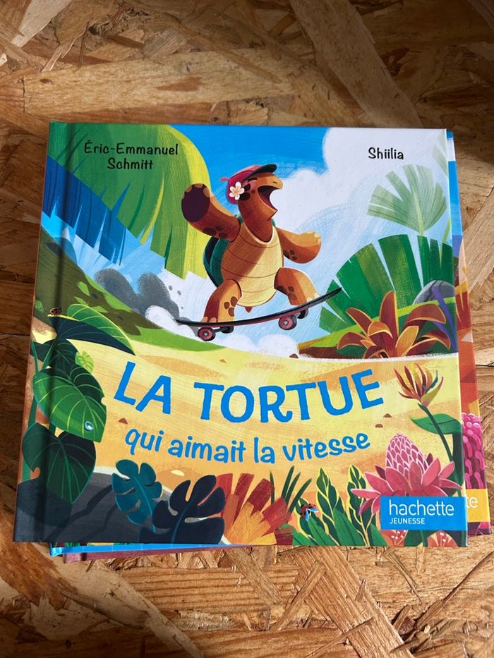 Livre la tortue qui aimait la vitesse