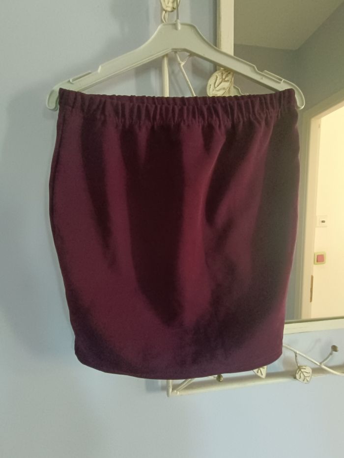 Mini jupe violette - photo numéro 2