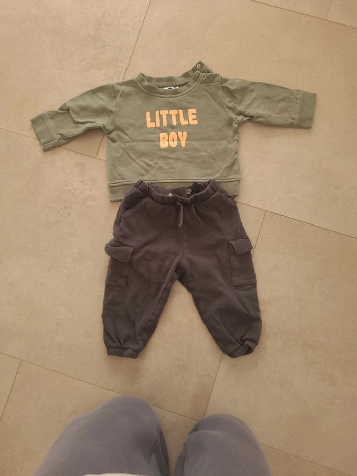 Lot vêtements ensemble cargo sweat jogging