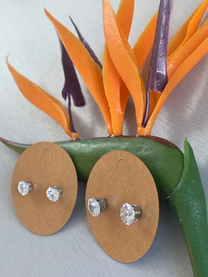 Lot de 2 paires de boucles d’oreilles neuves - photo numéro 2