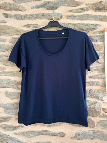 T-shirt bleu marine taille S