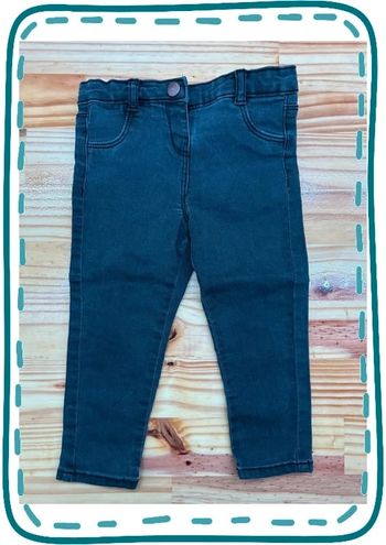 Jeans noir réglable 24 mois