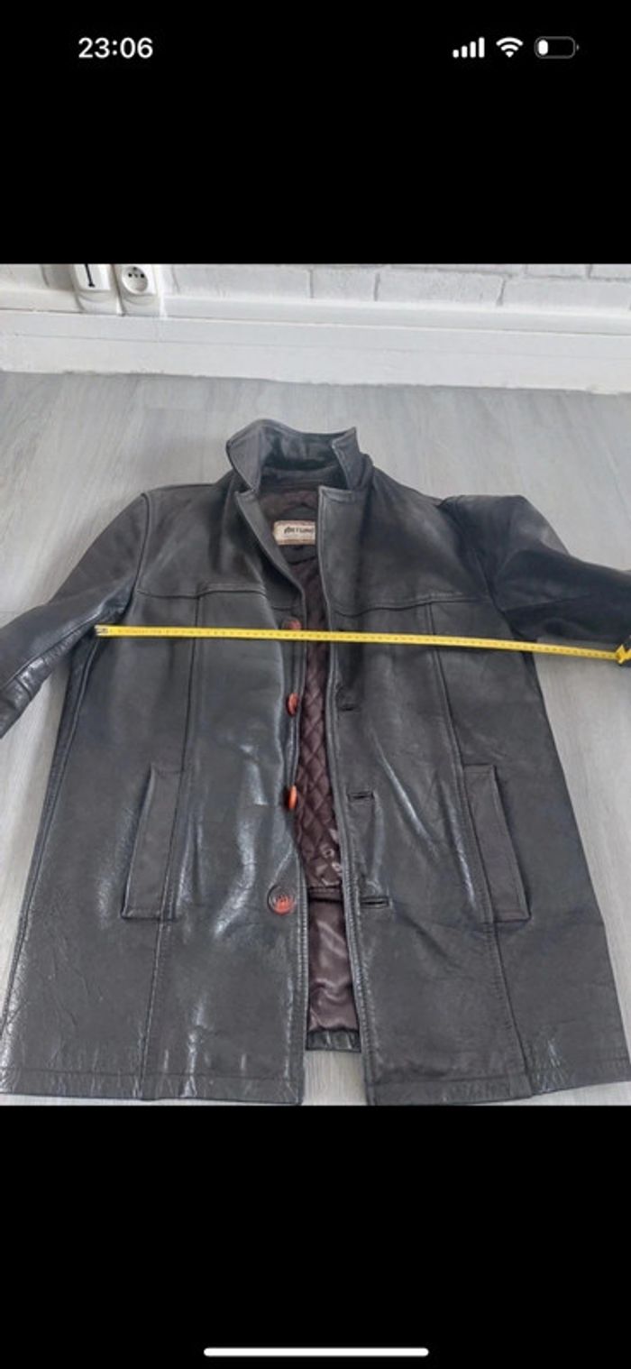 Veste en cuir Arturo taille L - photo numéro 10