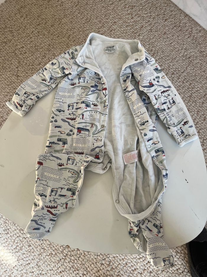 Pyjama coton garçon 9/12 mois - photo numéro 2