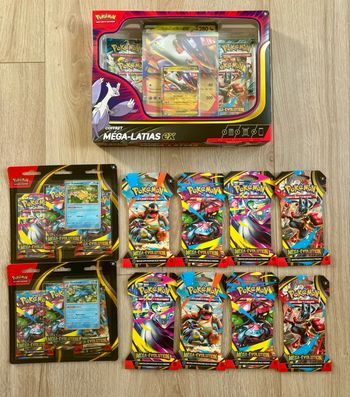 Lot 18 boosters Pokémon ME01 Mega Evolution