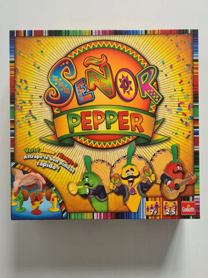 Jeu de société "Señor Pepper" complet, comme neuf, idéal pour offrir - photo numéro 7