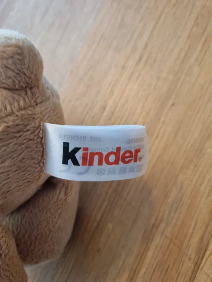 Peluche élan Kinder - photo numéro 3