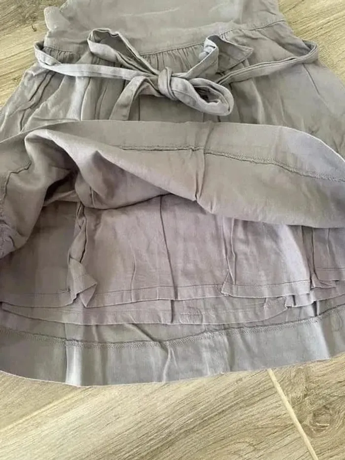 jolie robe verbaudet marron taupe 4 ans 102cm - photo numéro 3