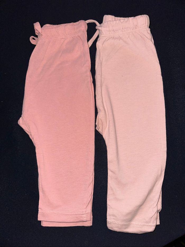 Lots 2 pantalons joggings léger H&M - 9M - photo numéro 2