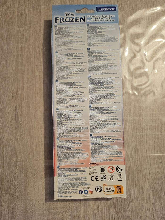 Montre Reine des neiges avec projection. - photo numéro 2