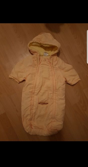 Gigoteuse/Combinaison à capuche bébé mixte taille 1 mois/3 mois