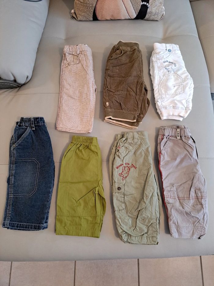 Lot de 7 pantalons 6 mois