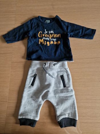 Kiabi 3 mois haut et bas