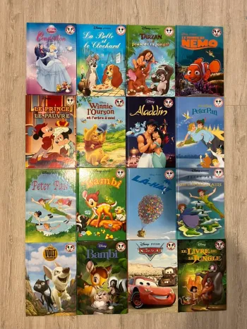 Livres Disney - 2,5€ l’unité