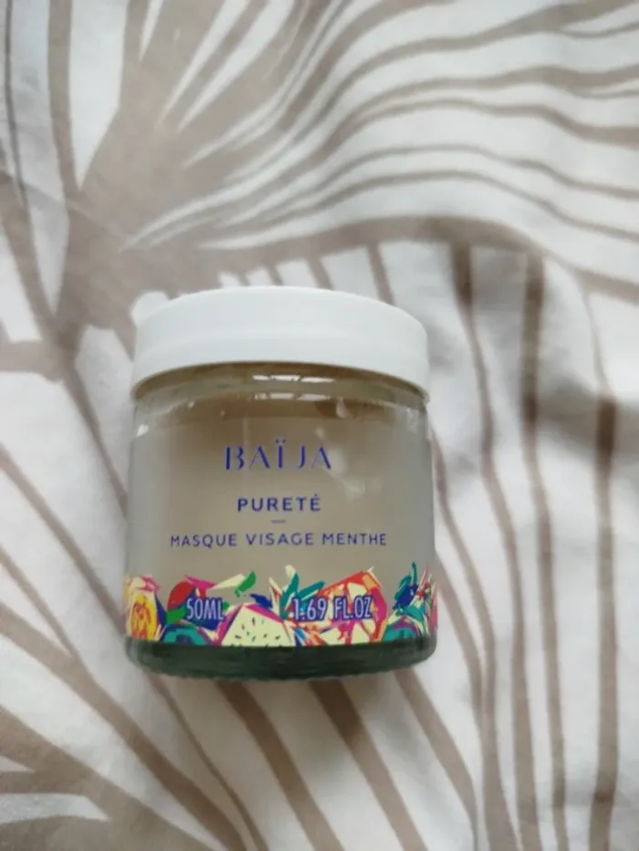 Masque visage à la menthe