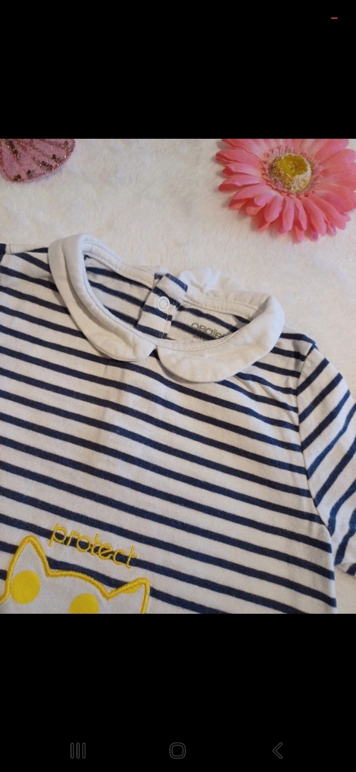T.shirt bébé taille 6 mois - photo numéro 3