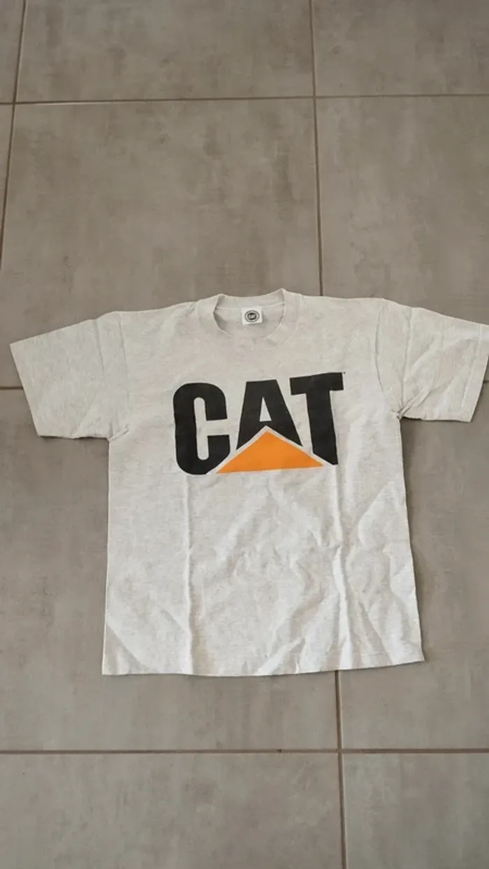 Tee-shirt épais cat homme taille 38/40 - photo numéro 2