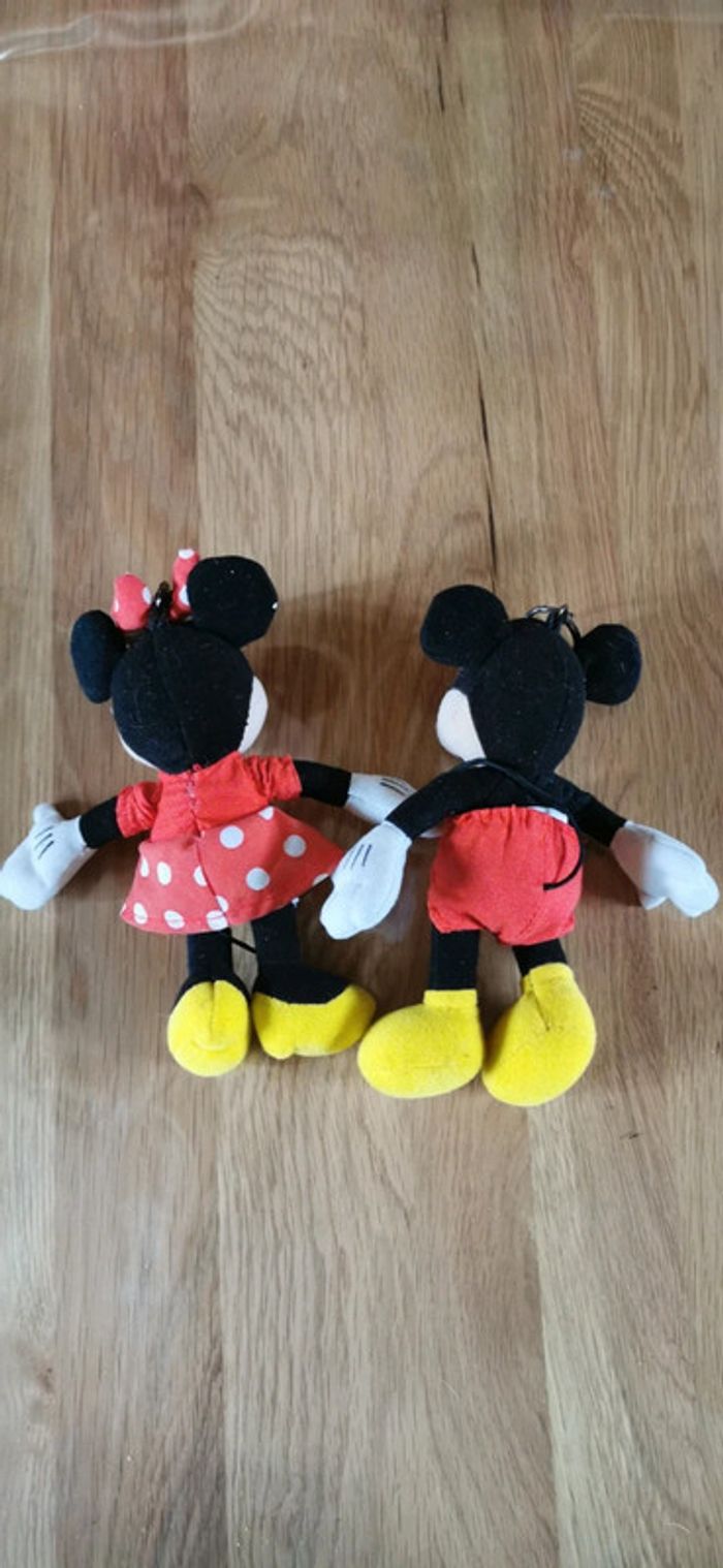 Porte clefs mickey et minnie - photo numéro 3
