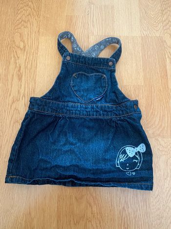 Robe en jean vertbaudet 18 mois