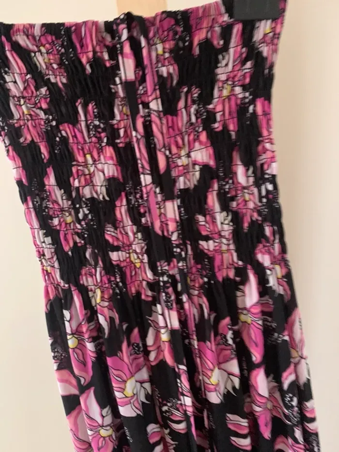 Robe bustier longue fleurie – Taille unique - photo numéro 2