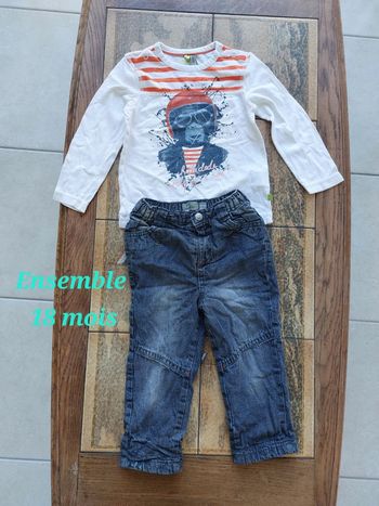 Jolie ensemble 👦 Orchestra 18 mois 💯% coton