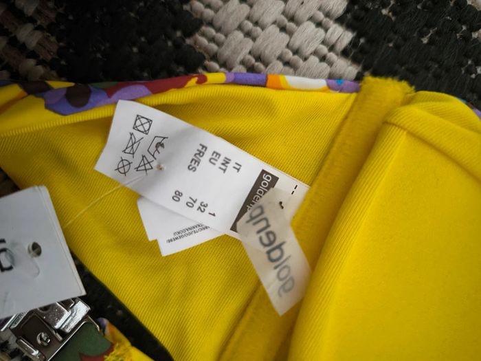 Haut de maillot de bain goldenpoint taille 80 neuf - photo numéro 4