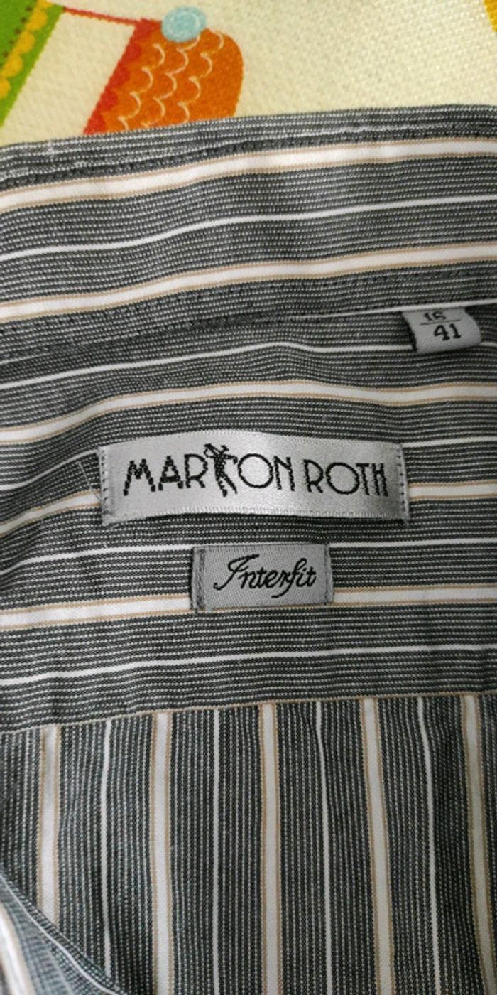 Chemise marton Roth 41 - photo numéro 2
